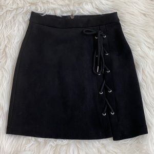 Black Suede Skirt ✨ Better B